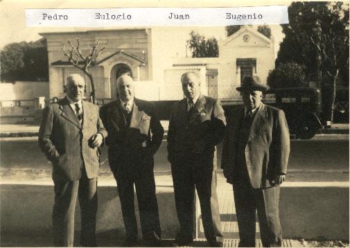 Pedro, Eulogio, Juan y Eugenio